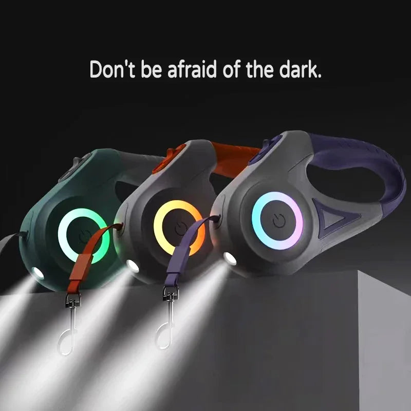 Pawsoftly GlowRoll™ LED Retractable