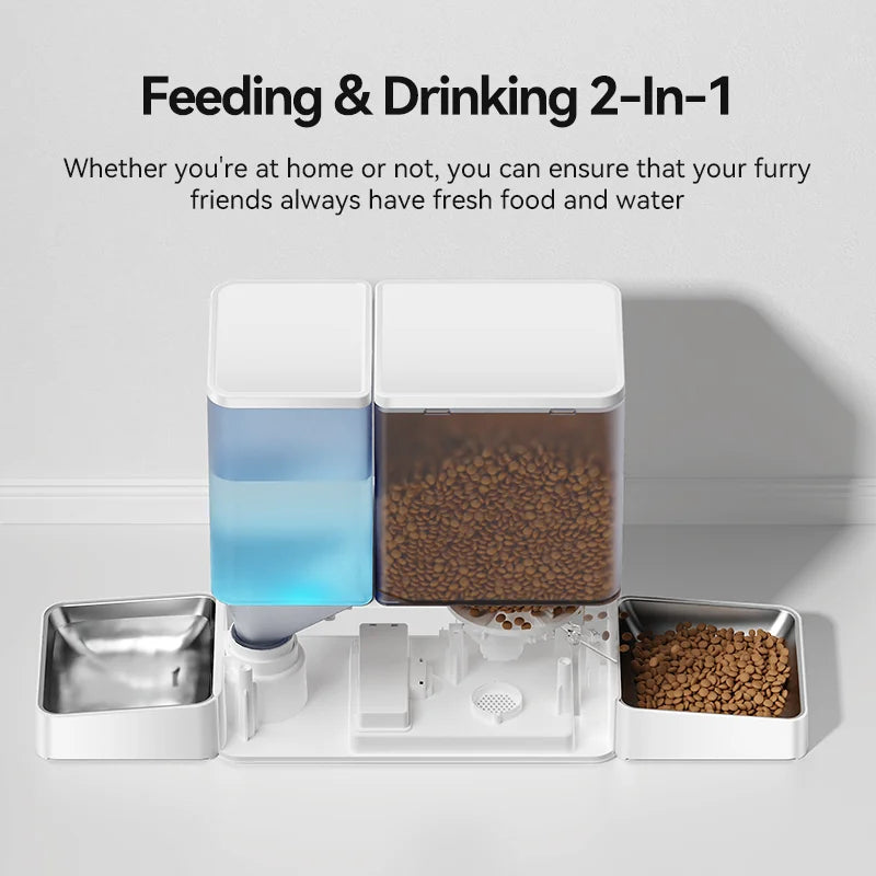 PawSoftly SmartHydra™ WiFi Pet Feeder