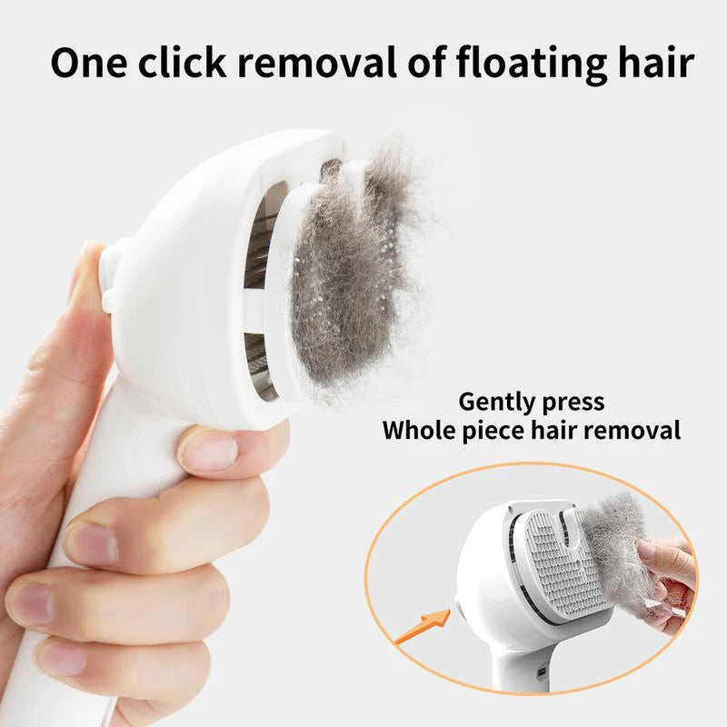 Dog Comb with Steam Massage