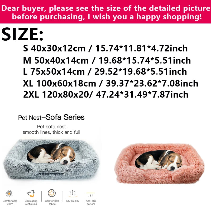 Thickened Orthopedic Dog